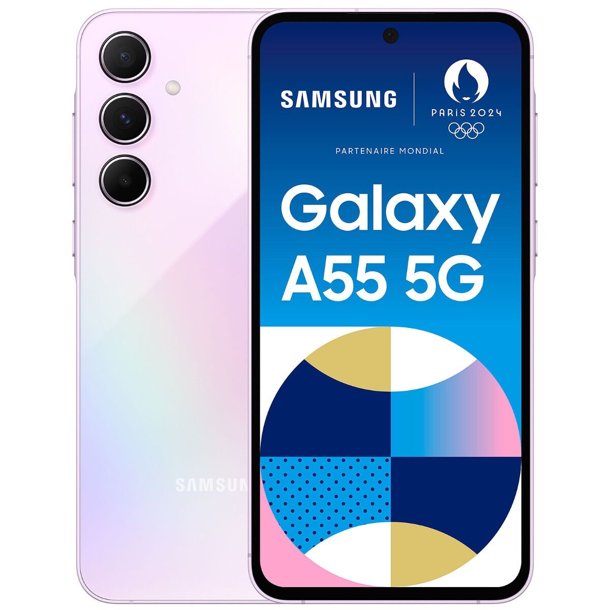 Samsung Galaxy A55 A556 5G 128GB 8GB RAM Dual Sim Lilac Europa