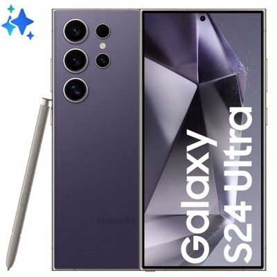 Samsung Galaxy S24 Ultra S928 5G 512GB 12GB RAM Dual Sim Titanium Violet Europa