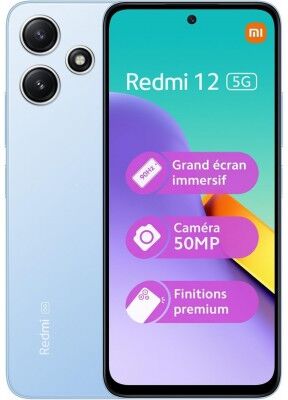 Xiaomi Redmi 12 5G 128GB 4GB RAM Dual Sim Blue Europa