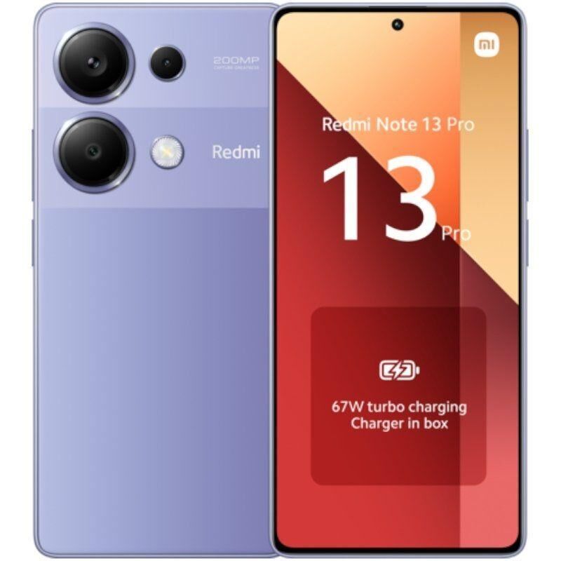 Xiaomi Redmi Note 13 Pro 4G 512GB 12GB RAM Dual Sim Midnight Purple Europa