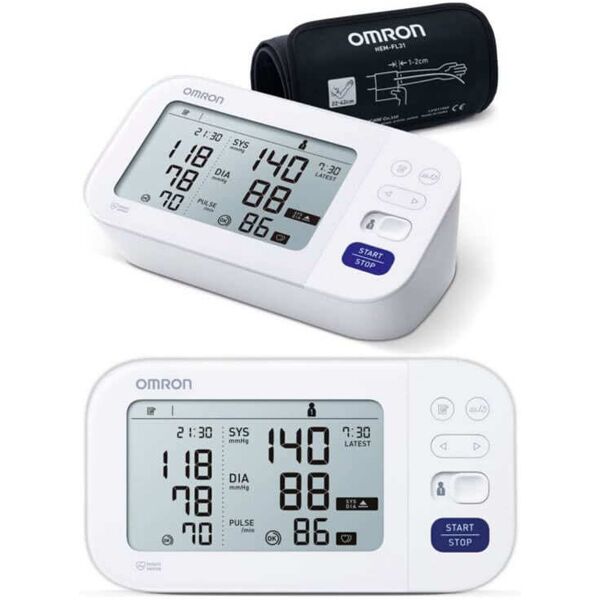 corman omron m6 comfort sfigmomanometro da braccio - misuratore di pressione automatico