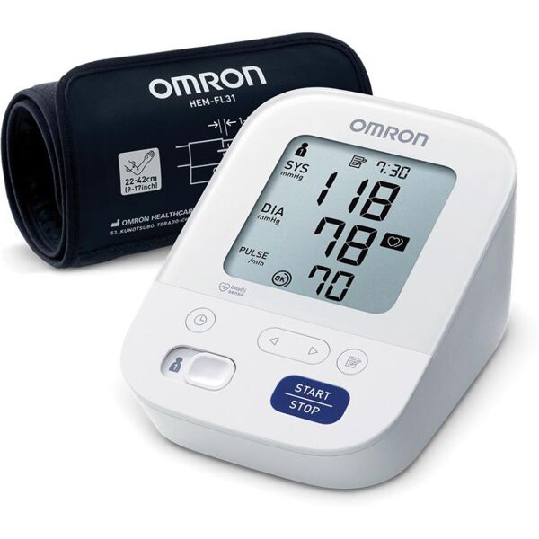 corman spa omron m3 comfort intelli wrap sfigmomanometro da braccio - monitoraggio preciso della pressione arteriosa