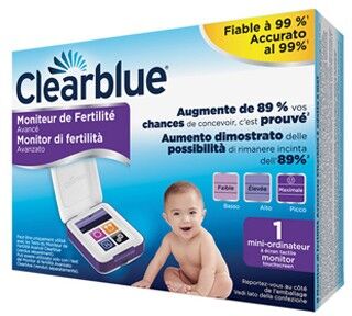 procter & gamble srl clearblue - monitor di fertilità avanzato, monitoraggio della fertilità, 1 pezzo