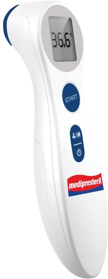 corman spa medipresteril ir-t termometro frontale a infrarossi 1 pezzo - misurazione della temperatura rapida ed efficace