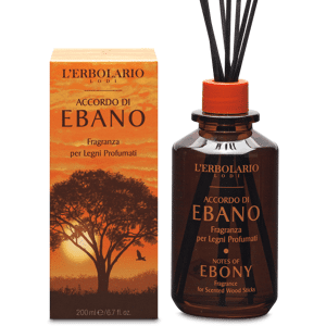 L'Erbolario Srl L'Erbolario - Fragranza per Legni Profumati Accordo di Ebano 200 ml - Profuma e Rigenera i Tuoi Legni con la Miglior Fragranza Profumata