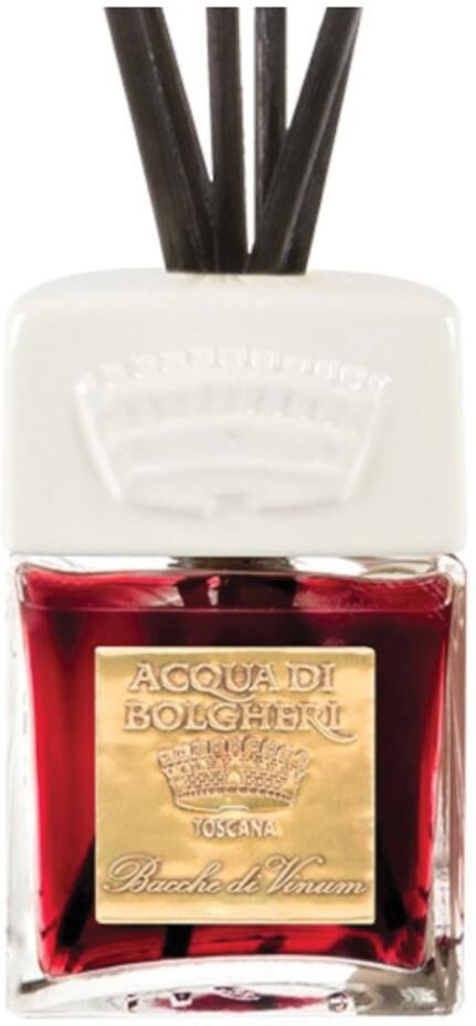 acqua di bolgheri srl acqua di bolgheri diffusore ambiente bacche di vinum 500ml - atmosfera avvolgente tra vigneti e natura