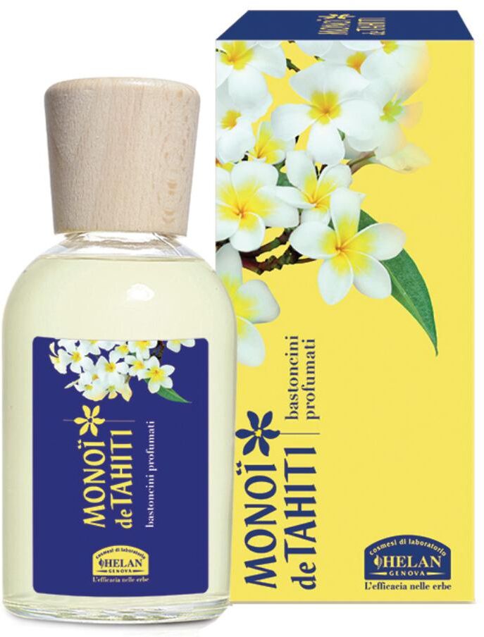 Helan Monoi de Tahiti Bastoncini Profumati 250ml - Bastoncini Profumati per Diffusore