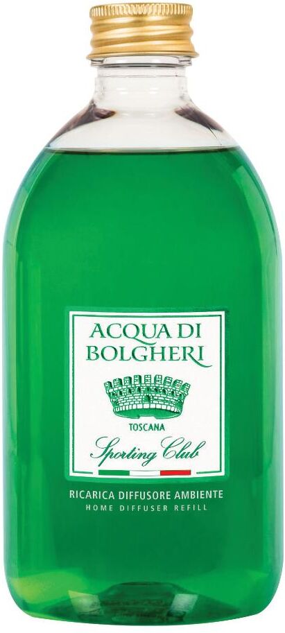 Acqua Di Bolgheri Srl Acqua di Bolgheri Ricarica Diffusore Sporting Club 500ml - Energia Mediterranea in un Flacone