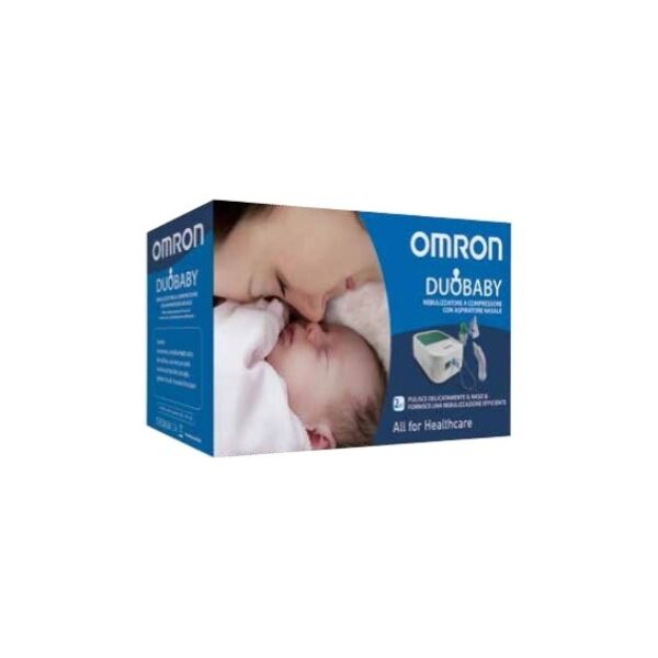 corman spa omron duobaby nebulizzatore a compressore con aspiratore nasale - il tuo alleato per la salute del bambino