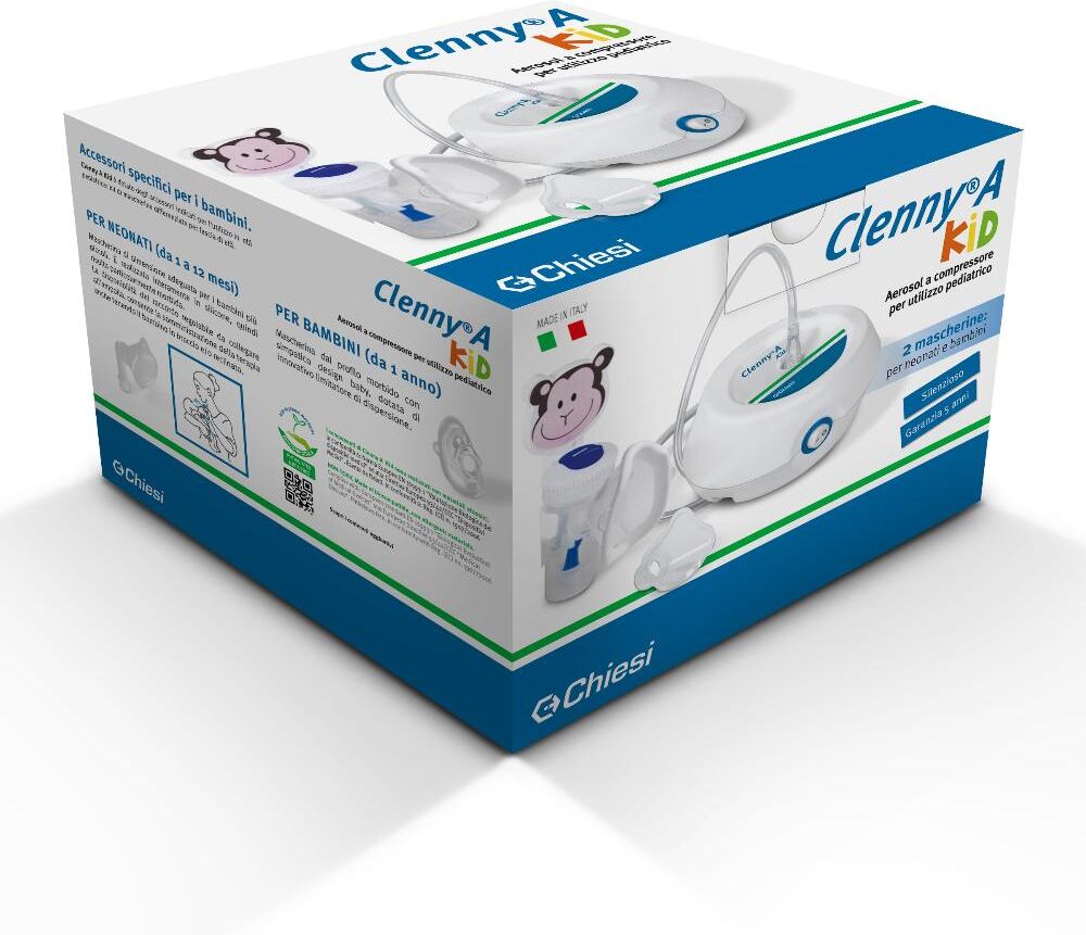 chiesi farmaceutici spa clenny a kid aerosol pediatrico per bambini compressore