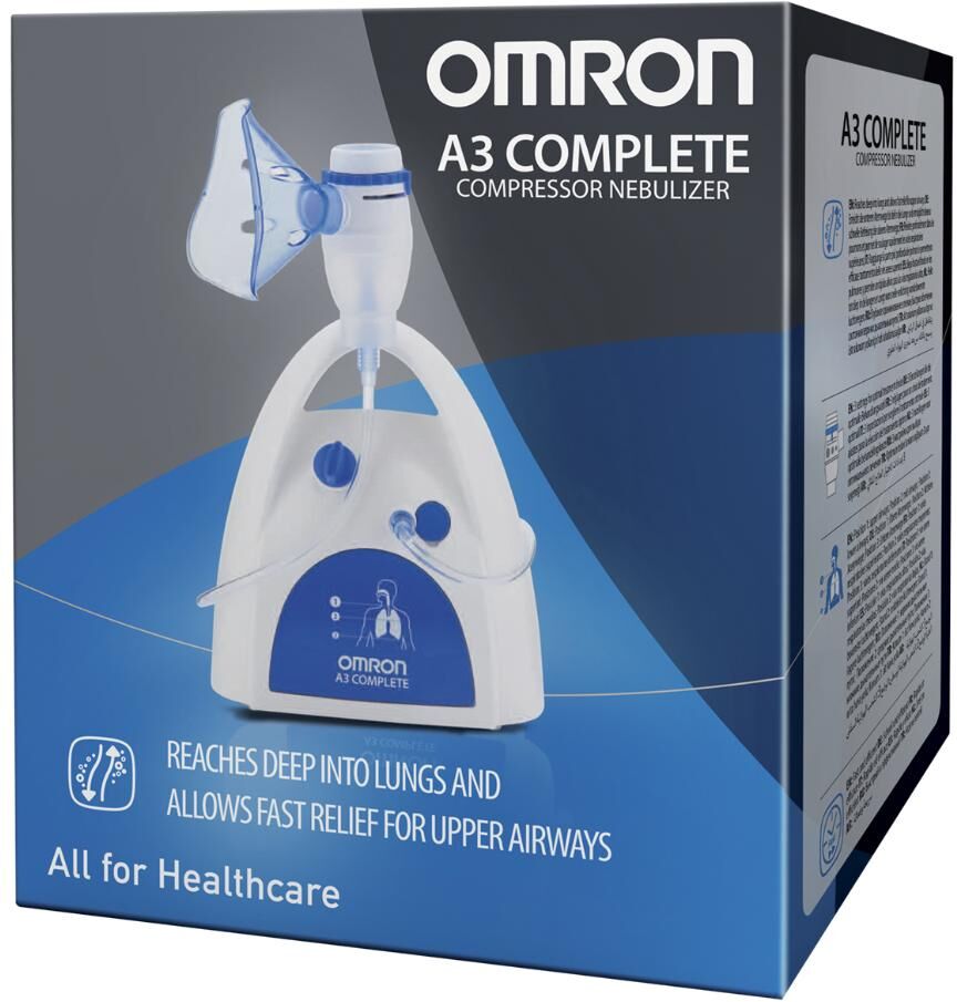 Corman Omron A3 Nebulizzatore con Doccia Nasale 1 Pezzo - Terapia Respiratoria