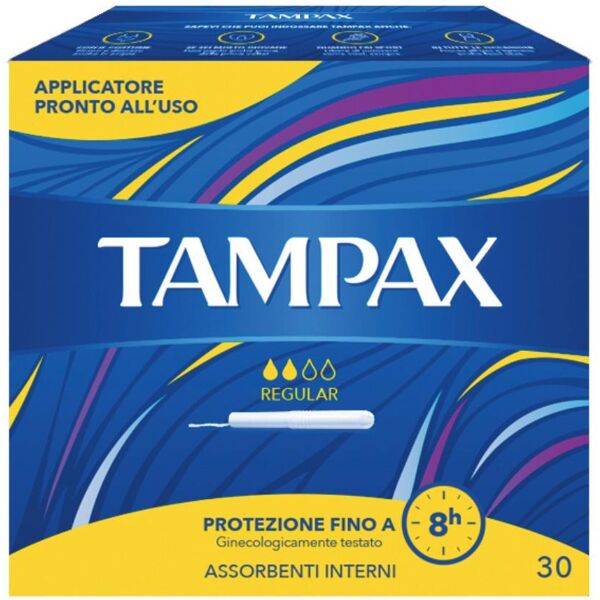 fater femcare tampax blue box regular 30pz