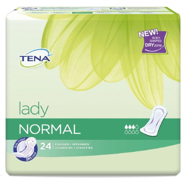 essity italy spa tena lady normal pannolini 12 pezzi - assorbente per perdite urinarie da leggere a moderate