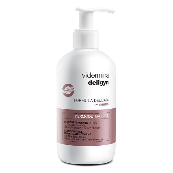 ist.ganassini spa vidermina deligyn - detergente intimo con dispenser 500ml - igiene quotidiana delicata e sicura