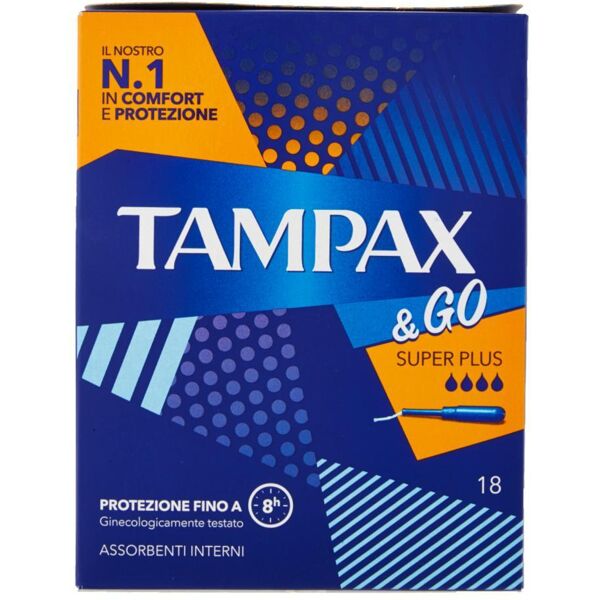 fater spa tampax&go super plus 18pz