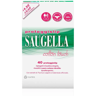Proteggislip Cotton Touch Saugella - 40 Pezzi Proteggislip Cotton Touch Saugella - 40 Pezzi