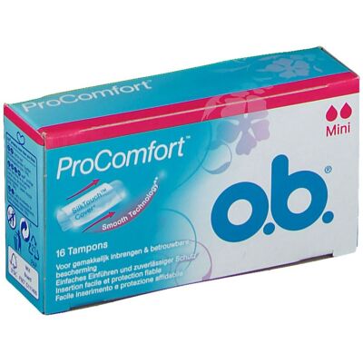 O.B. ProComfort Mini Tamponi - Protezione Discreta per Flusso Leggero O.B. ProComfort Mini Tamponi - Protezione Discreta per Flusso Leggero