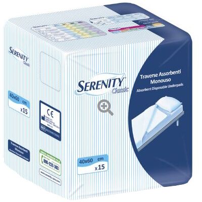 Proteggi Letto Serenity Super 40X60 Cm - 30 Pezzi Proteggi Letto Serenity Super 40X60 Cm - 30 Pezzi