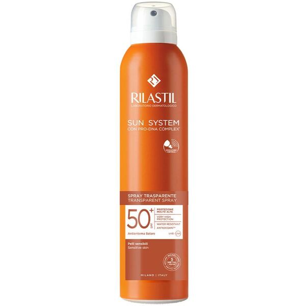 IST.GANASSINI SpA Rilastil Sun System Spray Trasparente Solare SPF 50+ Corpo 200ml