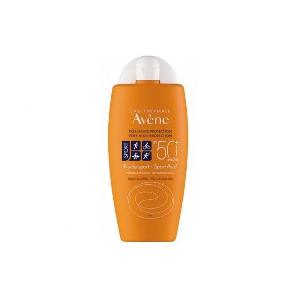 eau thermale avene protezione solare molto alta fluido sport spf 50+ 100ml