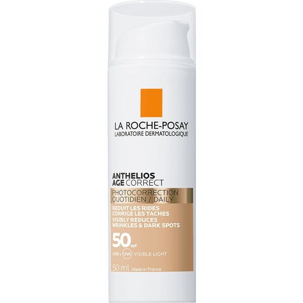 L'Oreal La Roche-Posay Anthelios Age Correct Tinted Crema solare colorata Trattamento foto-correttivo SPF 50 50 ml