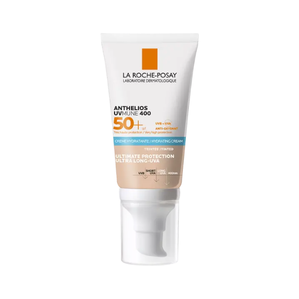 l'oreal la roche-posay anthelios uvmune 400 crema idratante colorata spf50+ 50ml - anthelios uvmune 400 crema colorata