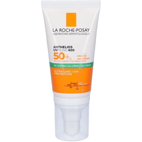 L'Oreal La Roche-Posay Anthelios Gel Crema Solare Viso XL tocco secco senza profumo anti-lucidità SPF50+ 50 ml