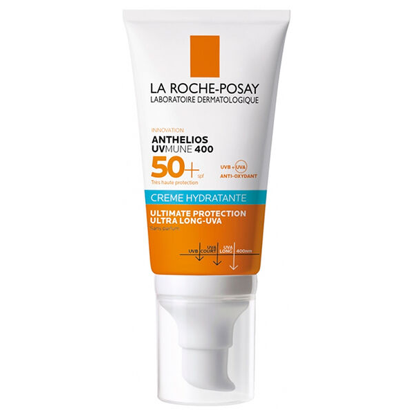 l'oreal la roche-posay anthelios uvmune 400 crema idratante spf50+ 50ml: protezione solare ad altissima protezione