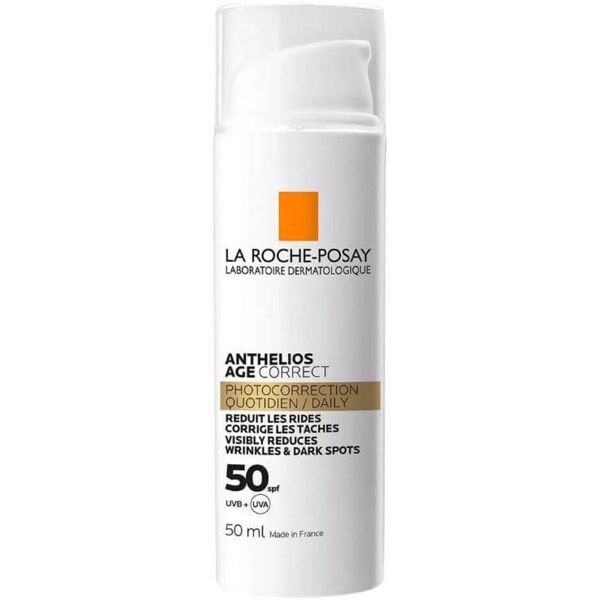 L'Oreal La Roche-Posay Anthelios Age Correct Crema solare Trattamento foto-correttivo SPF 50 50 ml