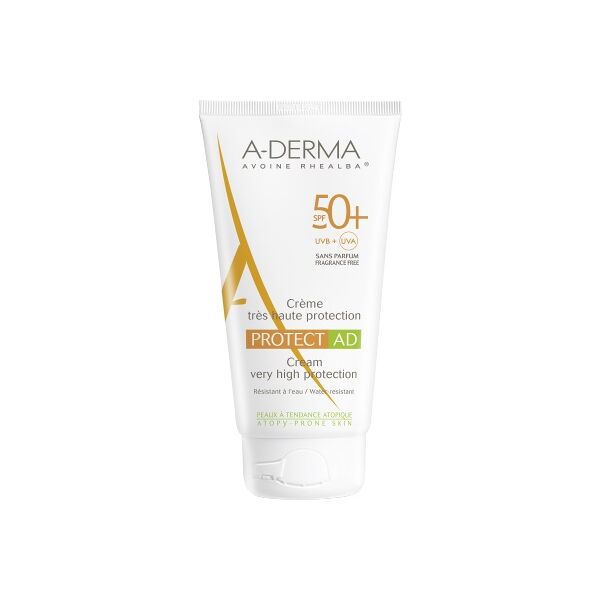 aderma (pierre fabre it.spa) crema protettiva solare spf 50+ a-aderma protect ad 150ml - protezione avanzata per la tua pelle