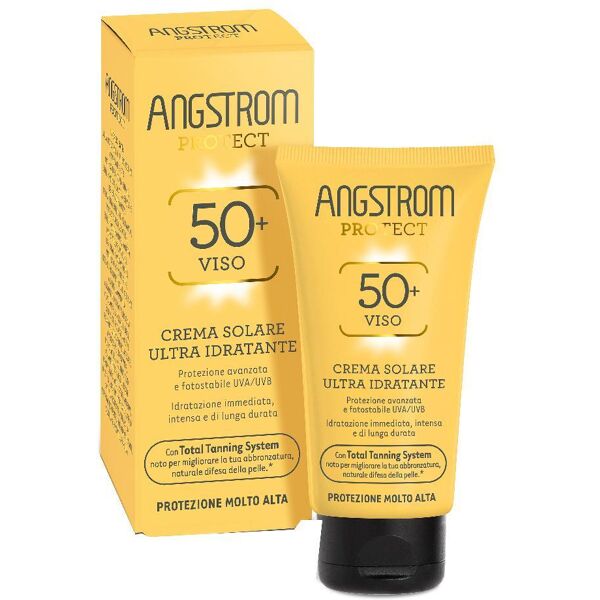 perrigo italia srl angstrom protect - crema solare viso spf50+ 50ml per la massima protezione solare