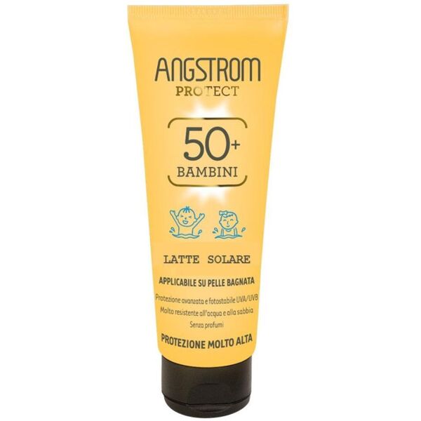 perrigo italia srl angstrom protect - hydraxol latte solare bambini spf50+ 250ml, protezione solare sicura per i piccoli