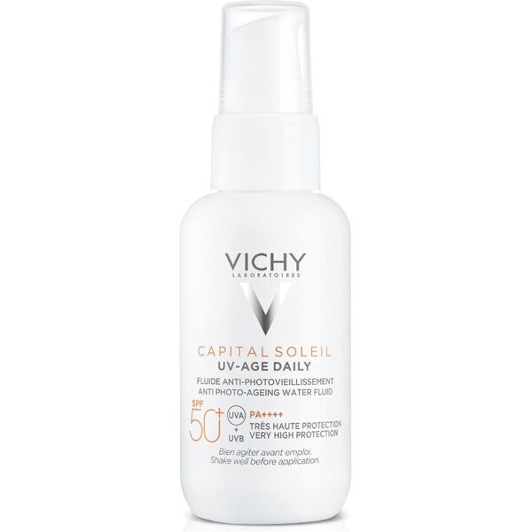 l'oreal vichy capital soleil solare crema viso anti acne purificante spf50+ 50ml - protezione solare vichy