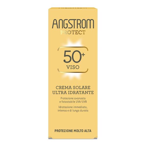 perrigo italia srl angstrom 50+ viso crema solare ultra idratante 50ml - protezione solare avanzata