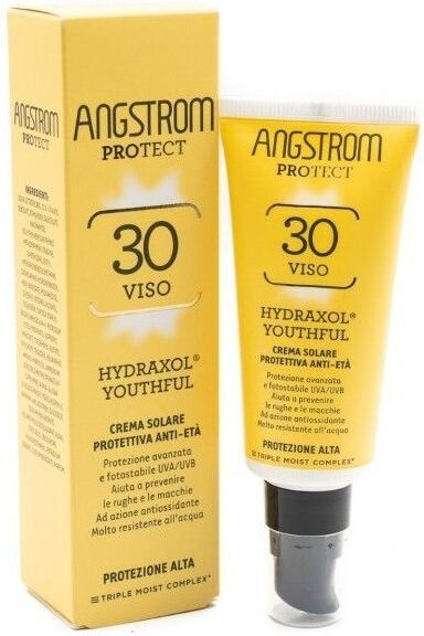 perrigo italia srl angstrom protect - crema solare viso anti-età spf30 40ml per una pelle giovane e protetta