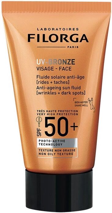 filorga uv bronze solare viso spf50+ 40ml - protezione solare ad alta intensità