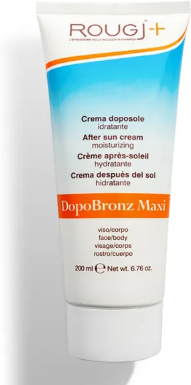 rougj group srl rougj crema doposole dopobronz viso corpo 200ml - idratazione e lenitiva dopo l'esposizione al sole