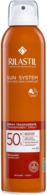 ist.ganassini spa rilastil sun system spray trasparente solare spf 50+ corpo 200ml - protezione molto alta