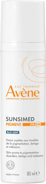 avene eau thermale sunsimed pigment crema solare viso e corpo 80ml - protezione solare spf50+