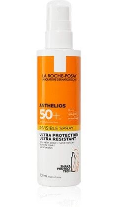 L'Oreal La Roche-Posay Anthelios Spray Invisibile SPF50+ 200ml - Protezione Solare Ad Ampio Spettro