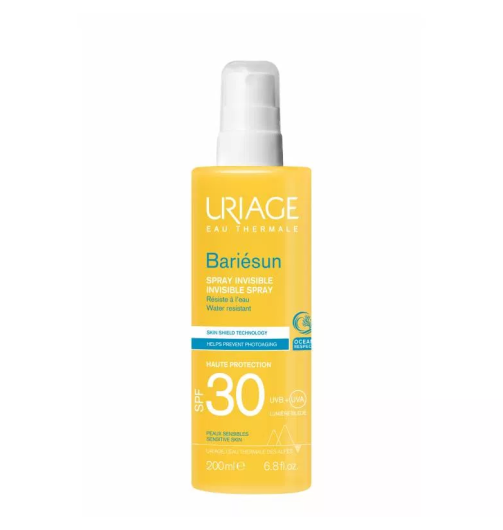 Uriage Bariésun - Spray Invisibile Protezione Solare SPF30 Corpo 200ml