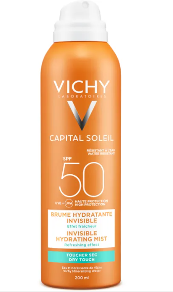 Vichy Capital Soleil Spray SPF50 Invisibile Idratante 200ml