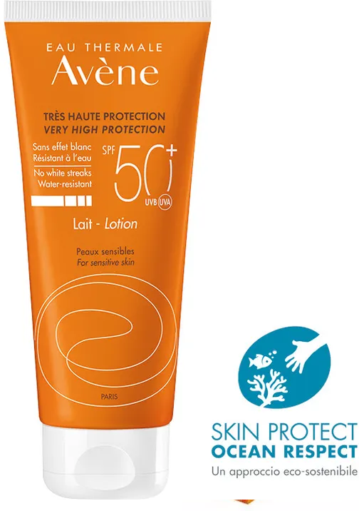 Eau Thermale Avene Protezione Solare Molto Alta Latte SPF50+ 100ml