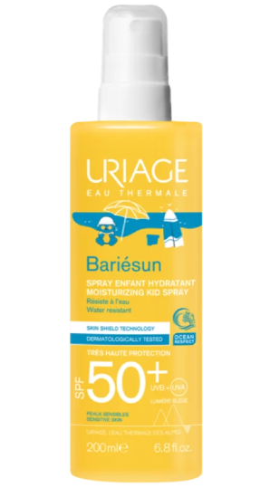Uriage Bariesun Spray Solare Bambini SPF50+ 200ml - Protezione Solare per Pelli Sensibili