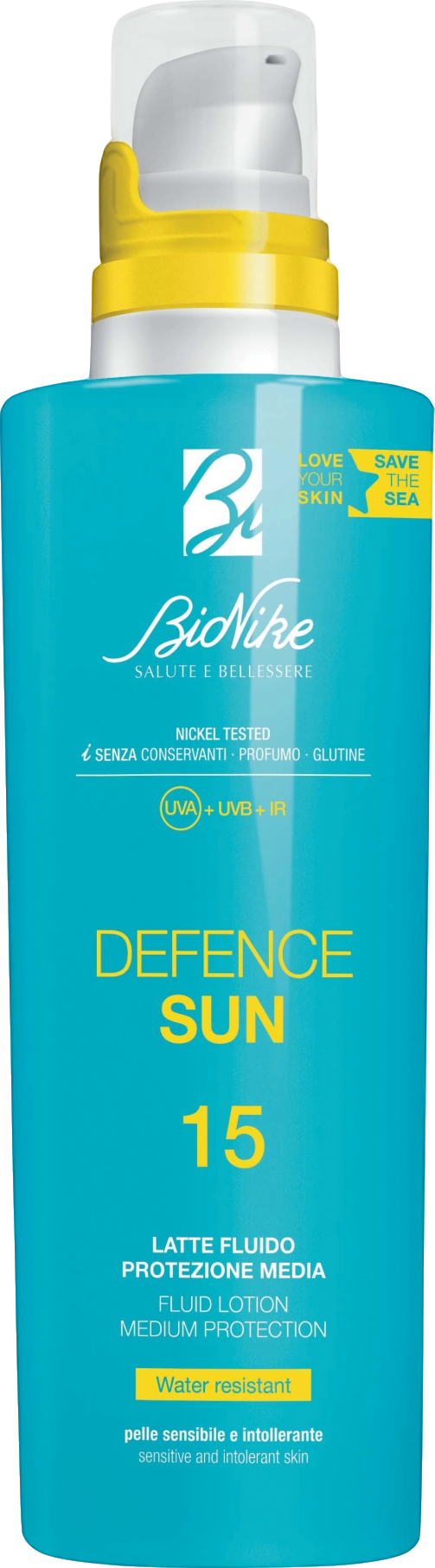 DEFENCE SUN LATTE FLUIDO SPF15 BIONIKE 200ML