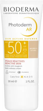 Bioderma Photoderm AR SPF50+ Naturelle 30ml - Protezione Solare Anti-Arrossamento Molto Alta