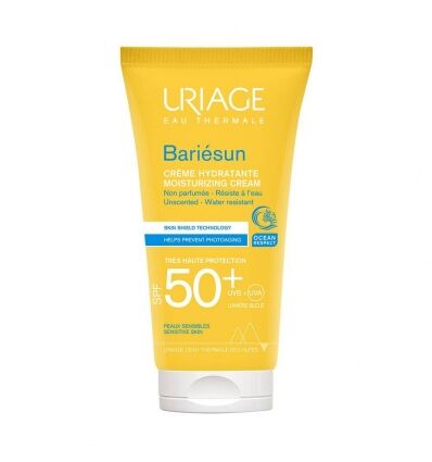 Uriage Bariésun - Crema Idratante SPF50+ Senza Profumo Solare Viso 50ml