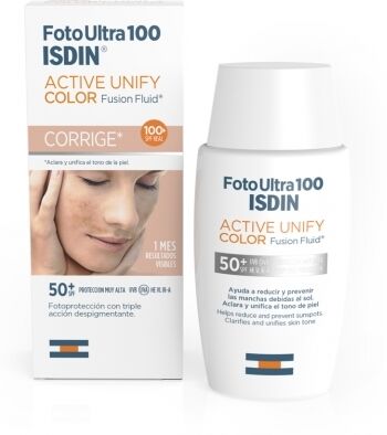 FotoUltra ISDIN  100 Active Unify Color Fusion Fluid Corregge 50spf 50ml