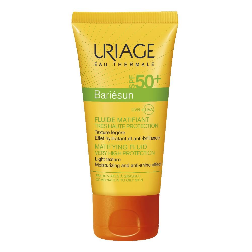 Uriage Bariesun - Fluido Matificante SPF50+ Pelle Sensibile 50ml