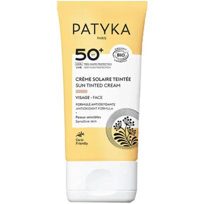 Crema Solare Tinta SPF50 Patyka - Protezione Solare Crema Solare Tinta SPF50 Patyka - Protezione Solare